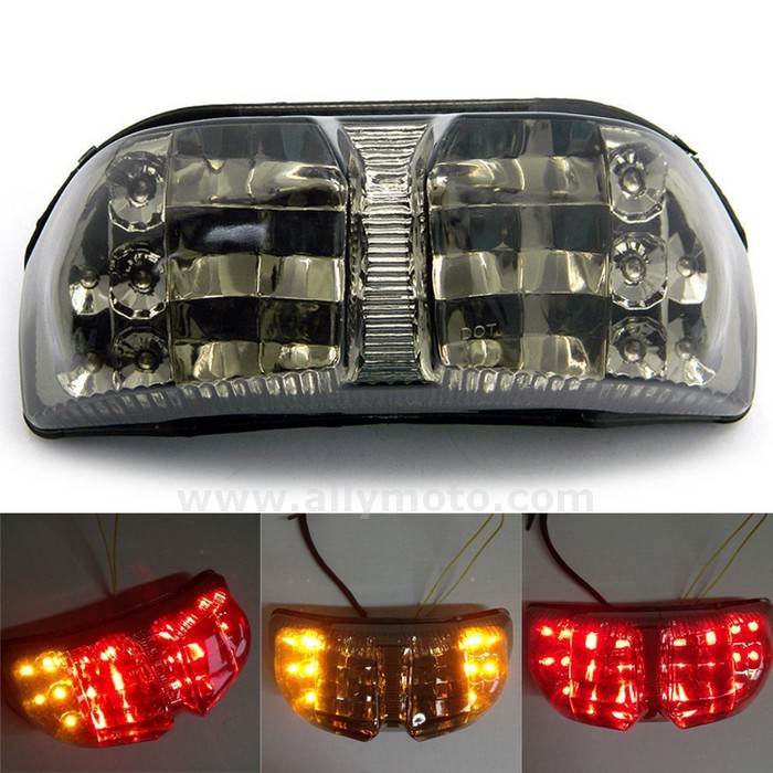 6 Parts Accessories Racing Led Tail Light Yamaha Fazer Fz1 2006-2010